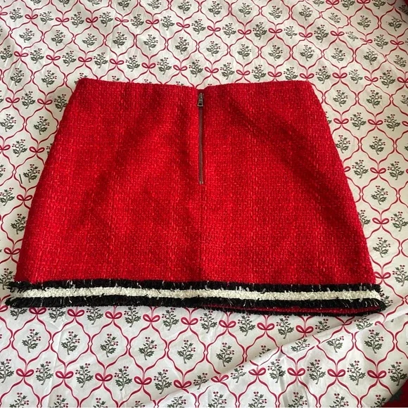 Alice + Olivia Rubi Tweed Micro Mini Skirt - Picture 5 of 5